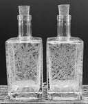 Bottles, Engraved with Hidden Leopard