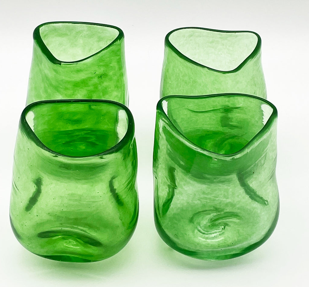 Tumblers, Hand blown Kitengela Dimple glasses