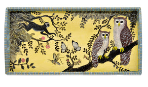 Naive Art Tray - Ex Long - Birds