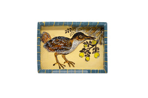 Naive Art Tray - Small - Birds