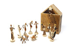 Nativity Set in Banana Fibre Box